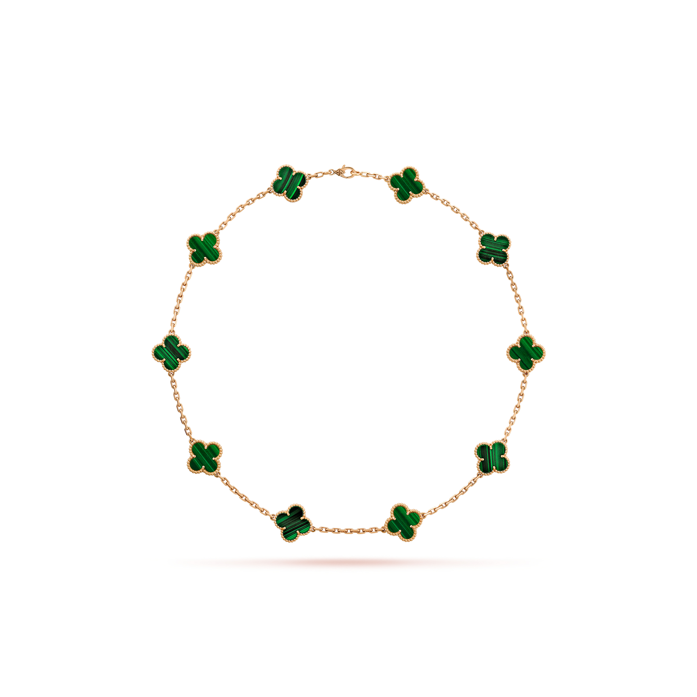 V*N CL*F arpels vintage alhambra necklace, 10 motifs vcaro3qn00